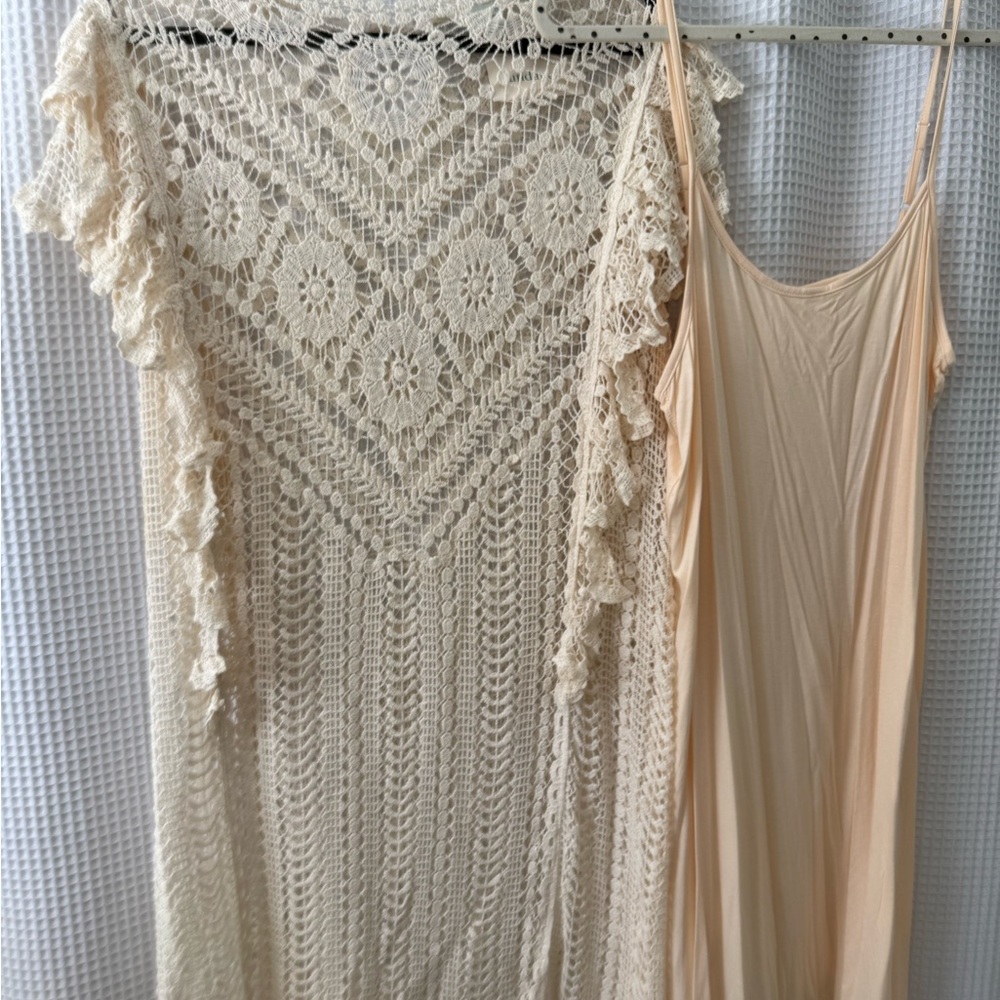 Sundance Cream Lace Dress. Live your boho dream. NWT